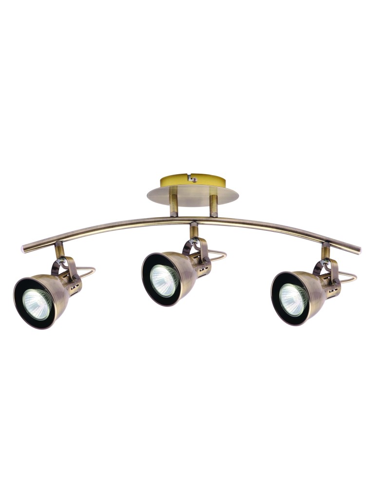 Adjustable ceiling lamps - spots - Light Prestige Bolzano 3 wall lamp patinaLP-8067/3W 3xGU10 LP-8067/3W patina - product kolory-swiatla.pl 1