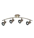 Adjustable ceiling lamps - spots - Light Prestige Bolzano 4 wall lamp patina LP-8067/4W 4xGU10 LP-8067/4W patina - product 1