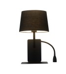 Wall lamps - Light Prestige Dakota wall lamp (right) E27 black LP-2121/1W R BK - product 1