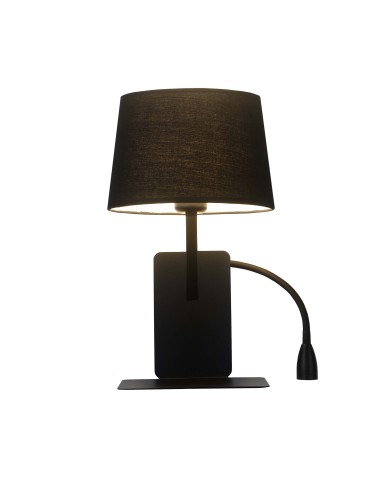 Light Prestige Dakota kinkiet (prawy) E27 czarny LP-2121/1W R BK