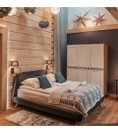 Wall lamps - Light Prestige Dakota wall lamp (right) E27 black LP-2121/1W R BK - product 3