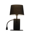 Wall lamps - Light Prestige Dakota wall lamp (left) E27 black LP-2121/1W L BK - product 1