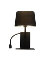 View Light Prestige Dakota wall lamp (left) E27 black LP-2121/1W L BK