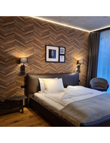 Light Prestige Dakota kinkiet (lewy) E27 czarny LP-2121/1W L BK - produkt 2