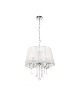 Light Prestige Lampa wisząca Mona 3xE14 srebrna LP-5005/3P srebrna