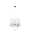 Light Prestige Mona pendant lamp 5xE14 silver LP-5005/5P silver