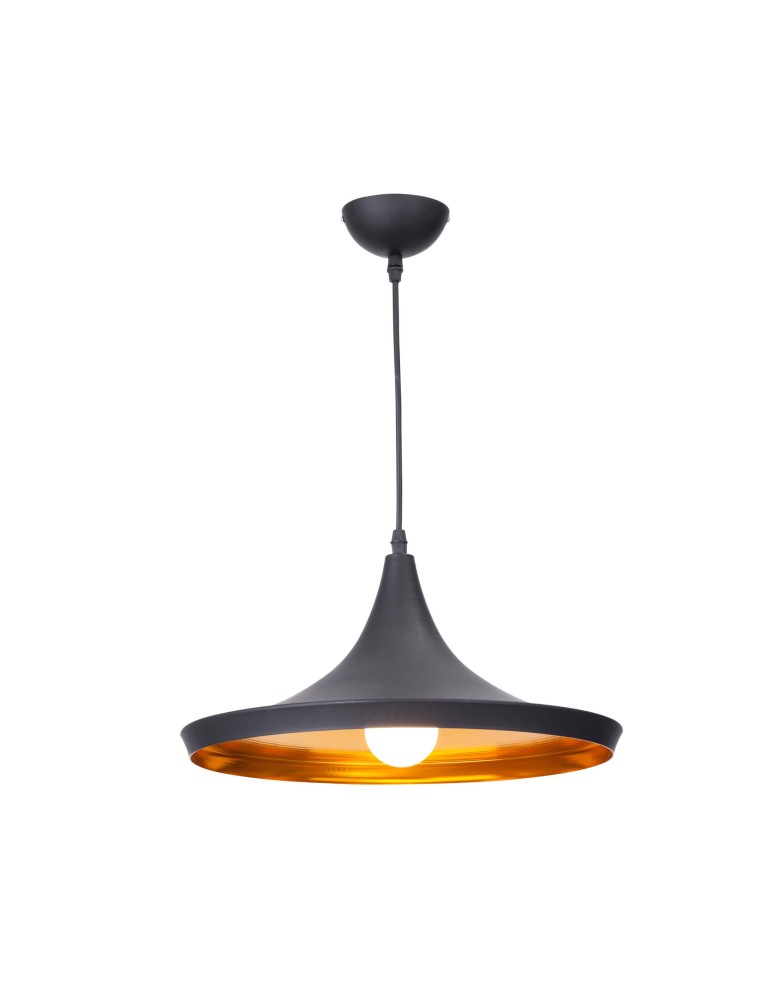 Pendant lamps - Light Prestige Sona 1 pendant black 1xE27 black LP-42012/1P BLACK - product kolory-swiatla.pl 1