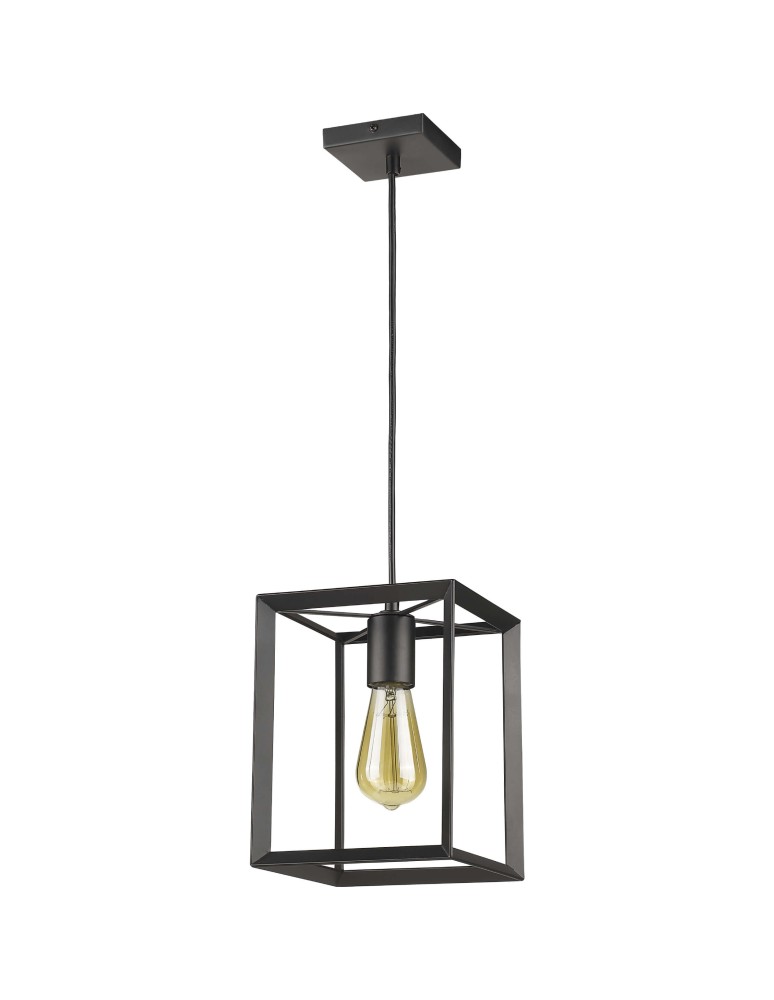 Pendant lamps - Light Prestige Napoli pendant black E27 black LP-4146/1P-BL - product kolory-swiatla.pl 1