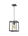 Light Prestige Napoli wisząca czarna E27 czarny LP-4146/1P-BL
