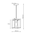 Pendant lamps - Light Prestige Napoli pendant black E27 black LP-4146/1P-BL - product 3