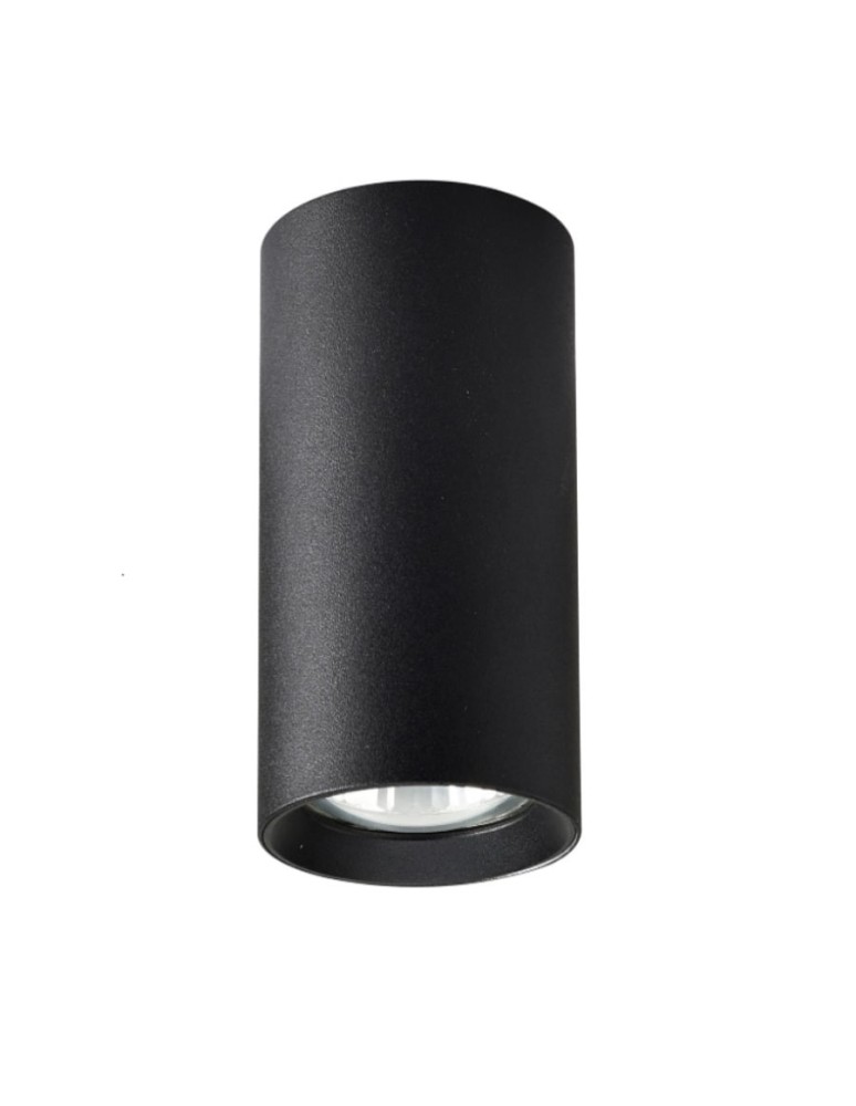 Ceiling luminaires for replaceable light source - Light Prestige Manacor eyelet black 17 cm GU10 black LP-232/1D - 170 black - product kolory-swiatla.pl 1