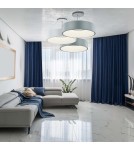LED pendant lamps - Light Prestige Malaga pendant grey LED grey LP-622/1P GREY - product 2
