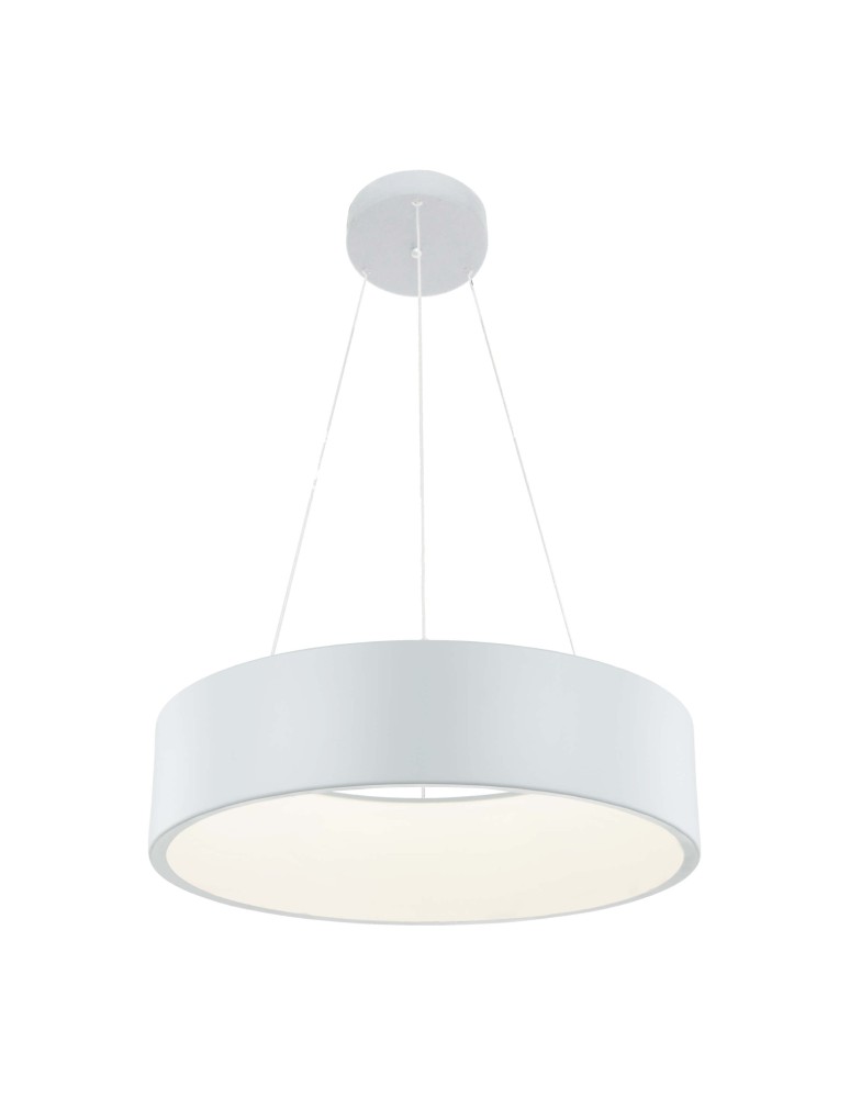 LED pendant lamps - Light Prestige Malaga pendant white LED white LP-622/1P WH - product kolory-swiatla.pl 1