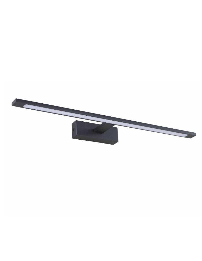 Bathroom wall lamps - Light Prestige Wall lamp Isla large 1xLED black IP44 GS-LWB-20W BK CCT - product kolory-swiatla.pl 1