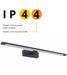 Bathroom wall lamps - Light Prestige Wall lamp Isla large 1xLED black IP44 GS-LWB-20W BK CCT - product 7