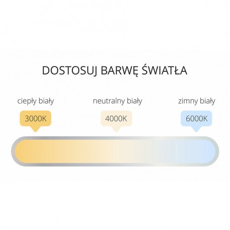 Light Prestige Kinkiet Isla duży 1xLED czarny IP44 GS-LWB-20W BK CCT