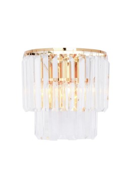 Zuma Line AMEDEO 2xE14 Złota 17106/2W-GLD Kinkiet