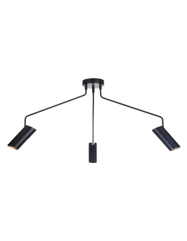 Light Prestige Futuro 3 pendant black GU10 black LP-17001/3C BK