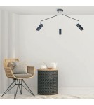 Pendant lamps - Light Prestige Futuro 3 pendant black GU10 black LP-17001/3C BK - product 2