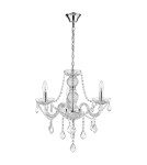 Glamour chandeliers - Light Prestige Cristallo 3 pendant E14 transparent LP-2940/3P - product 1