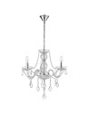 View Light Prestige Cristallo 3 pendant E14 transparent LP-2940/3P