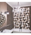 Glamour chandeliers - Light Prestige Cristallo 5 pendant E14 transparent LP-2940/5P - product 4