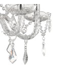 Glamour chandeliers - Light Prestige Cristallo 5 pendant E14 transparent LP-2940/5P - product 6