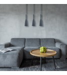 Pendant lamps on a strip - Light Prestige Solin 3 pendant line grey E27 grey LP-181/3L GR - product 3