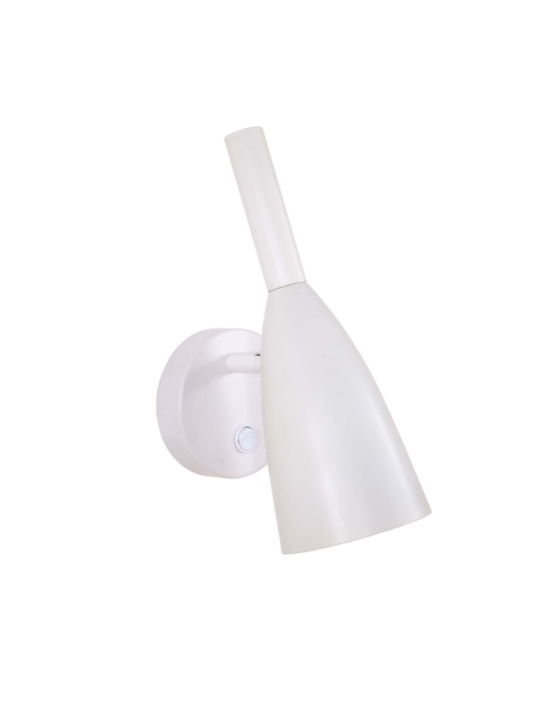 Wall lamps - Light Prestige Solin wall lamp white E14 white LP-181/1W WH - product kolory-swiatla.pl 1