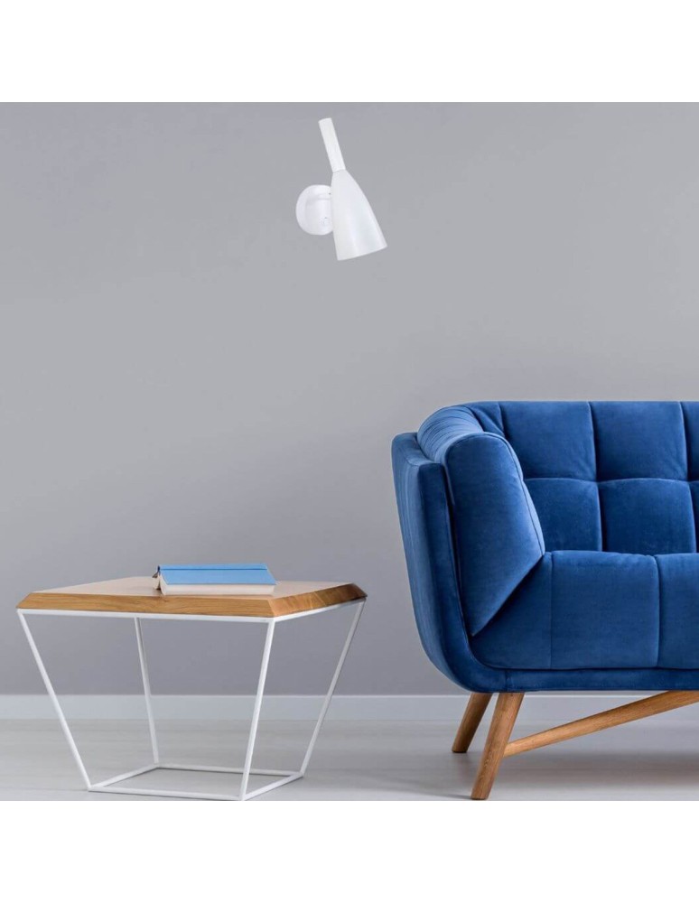 Wall lamps - Light Prestige Solin wall lamp white E14 white LP-181/1W WH - product kolory-swiatla.pl 2