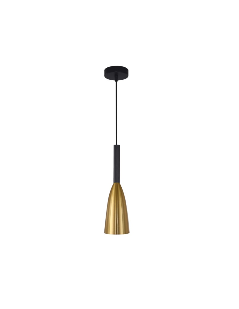 Pendant lamps - Light Prestige Solin pendant gold E27 gold/black LP-181/1P GD - product kolory-swiatla.pl 1