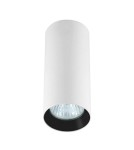 Light Prestige Manacor oczko białe z czarnym ringiem 17 cm GU10 biały LP-232/1D - 170 WH/BK