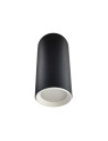 View Light Prestige Manacor black eyelet with white ring 13 cm GU10 black LP-232/1D - 130 BK/WH