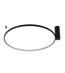 Modern ceiling lamps - Light Prestige Ring plafond L black 3000K LP-909/1C L BK 1 xLED black - product 1
