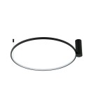 Modern ceiling lamps - Light Prestige Ring plafond S black 3000K LP-909/1C S BK 1xLED black - product 1