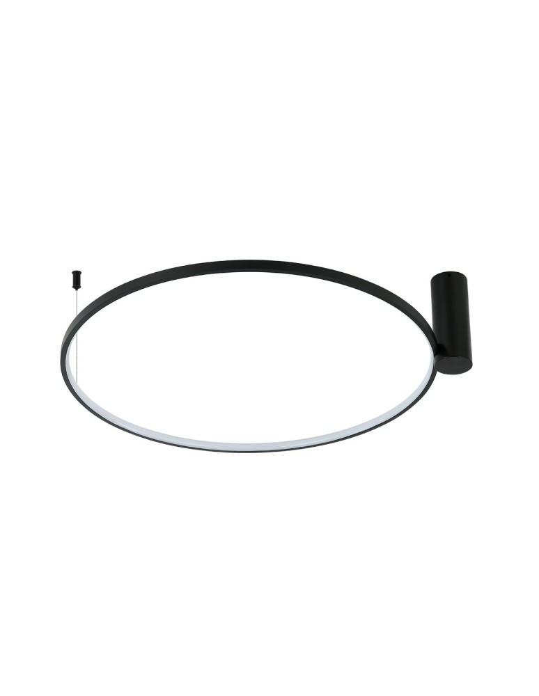 Modern ceiling lamps - Light Prestige Ring plafond S black 3000K LP-909/1C S BK 1xLED black - product kolory-swiatla.pl 1