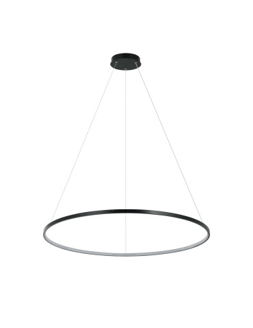 Light Prestige Ring pendant lamp large black 3000K LP-909/1P L BK 1xLED black
