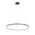 Light Prestige Ring lampa wisząca duża czarna 3000K LP-909/1P L BK 1xLED czarny