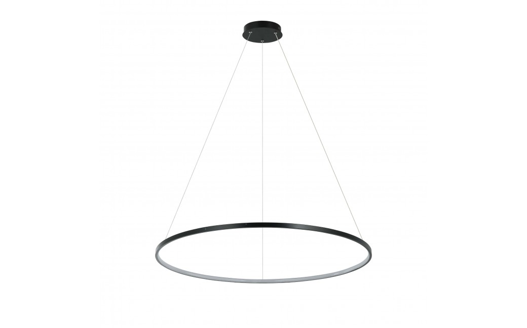 Light Prestige Ring lampa wisząca duża czarna 3000K LP-909/1P L BK 1xLED czarny