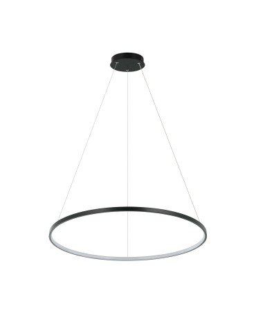 Light Prestige Ring medium pendant lamp black 4000K LP-909/1P 4M BK 1xLED black