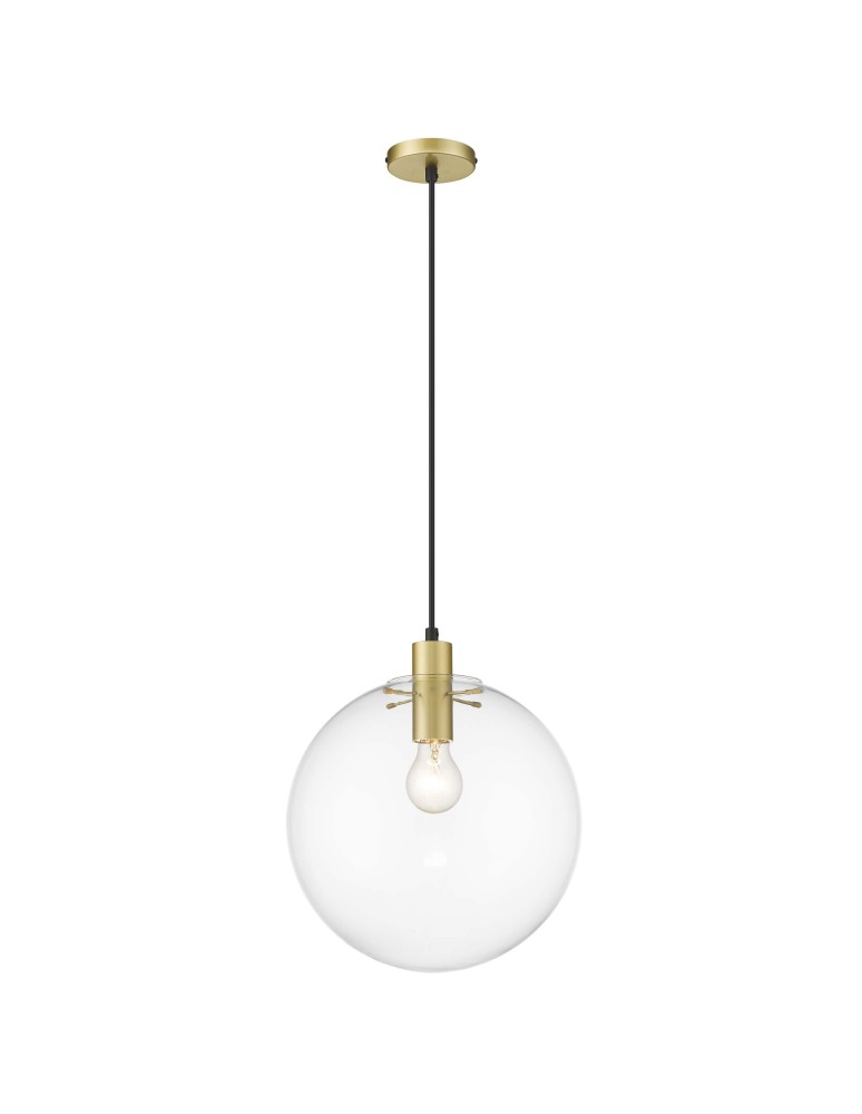 Pendant lamps - Light Prestige Puerto pendant large gold E27 gold LP-004/1P L GD - product kolory-swiatla.pl 1