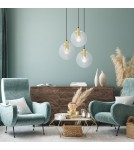 Pendant lamps - Light Prestige Puerto pendant large gold E27 gold LP-004/1P L GD - product 2