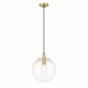 Light Prestige Puerto wisząca średnia złota E27 złoty LP-004/1P M GD