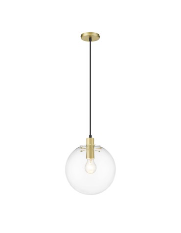 Light Prestige Puerto wisząca średnia złota E27 złoty LP-004/1P M GD