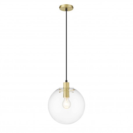 Light Prestige Puerto wisząca średnia złota E27 złoty LP-004/1P M GD