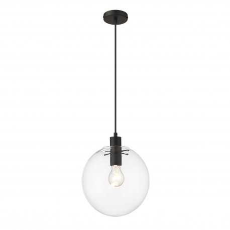 Light Prestige Puerto wisząca średnia czarna E27 czarny LP-004/1P M BK