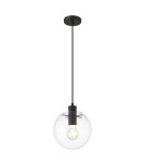 Pendant lamps - Light Prestige Puerto pendant small black E27 black LP-004/1P S BK - product 1