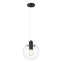 Light Prestige Puerto wisząca mała czarna E27 czarny LP-004/1P S BK