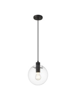 Light Prestige Puerto wisząca mała czarna E27 czarny LP-004/1P S BK
