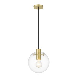 Light Prestige Puerto wisząca mała złota E27 złoty LP-004/1P S GD